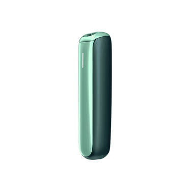 Dispozitiv Ploom AURA Teal Electric Pop, vedere laterală