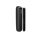 Vedere laterală capac frontal texturat Ploom AURA Jet Black, separat de dispozitiv.
