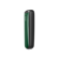 Vedere laterală capac frontal Ploom AURA în culoarea Amazon Green.