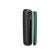 Vedere laterală capac frontal Ploom AURA Amazon Green, detașat de dispozitiv.
