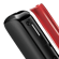 Prim-plan capac frontal Ploom AURA în culoarea Lava Red, detașat de dispozitiv.