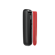 Vedere laterală capac frontal Lava Red Ploom AURA, separat de dispozitiv.
