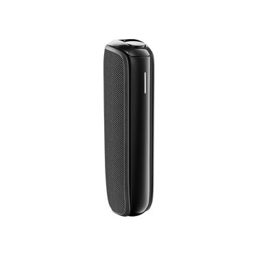 Carcasa din material textil Jet Black pentru Ploom AURA pe dispozitiv
