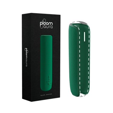 Carcasă din material textil Amazon Green pentru Ploom AURA