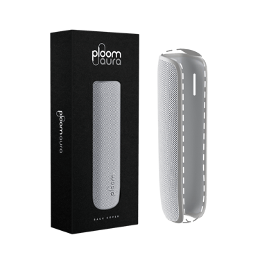 Carcasă din material textil Lunar Silver pentru Ploom AURA