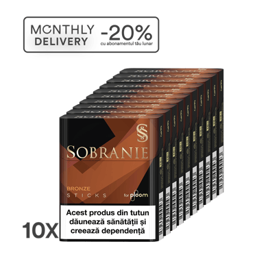 Abonament - Sobranie Bronze Sticks - 1 cartuș