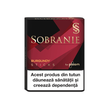 Pachet Sobranie Burgundy Sticks