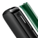 Prim-plan capac frontal Ploom AURA Amazon Green, detașat de dispozitiv.