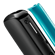 Prim-plan capac frontal Ploom AURA Ocean Blue, detașat de dispozitiv.
