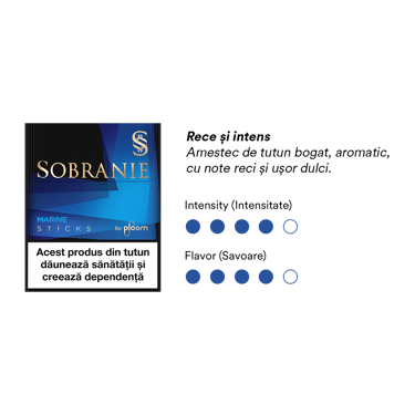 Pachet Sobranie Marine Sticks