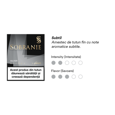 Pachet Sobranie Silver Sticks