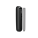 Vedere laterală capac frontal texturat Ploom AURA Jet Black, separat de dispozitiv.
