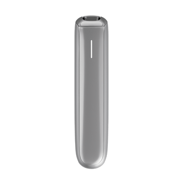 Dispozitiv Ploom AURA Lunar Silver vedere frontală