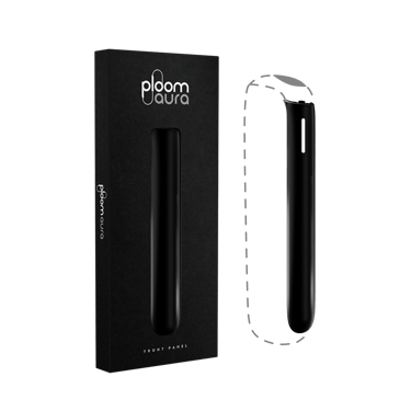 Capac frontal Jet Black pentru Ploom AURA