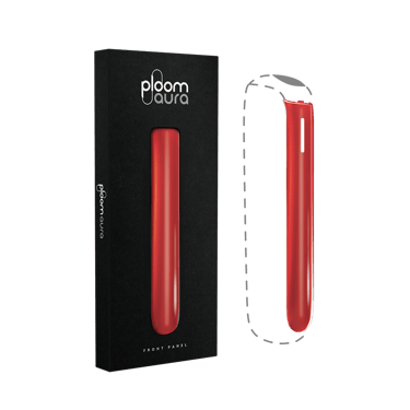 Capac frontal Lava Red pentru Ploom AURA