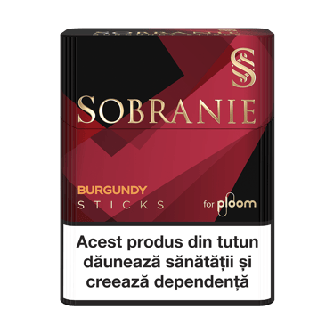 Pachet Sobranie Burgundy Sticks