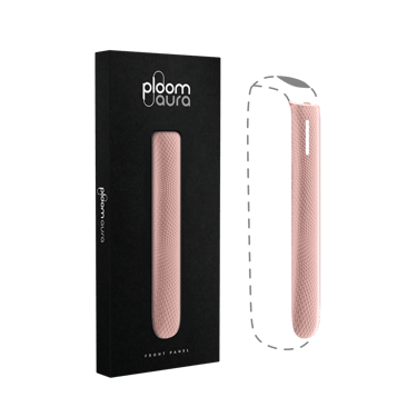 Capac frontal texturat Rose Gold pentru Ploom AURA