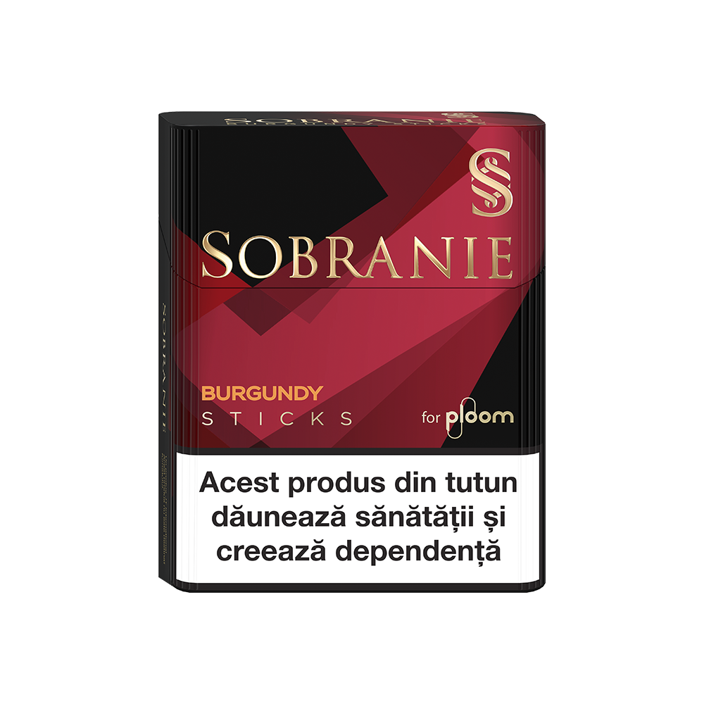 Pachet Sobranie Burgundy Sticks
