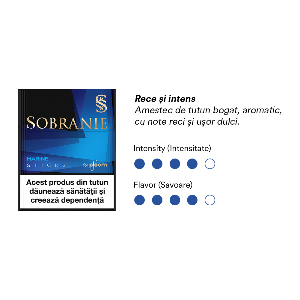 Pachet Sobranie Marine Sticks