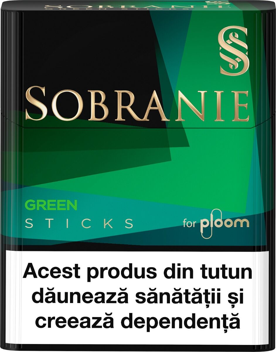 Pachet Sobranie Green Sticks