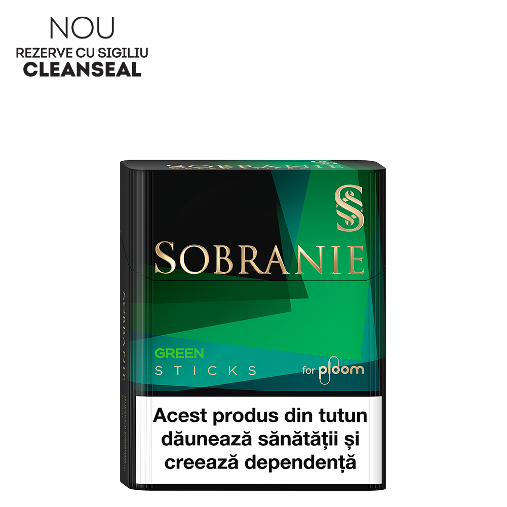 Pachet Sobranie Green Sticks