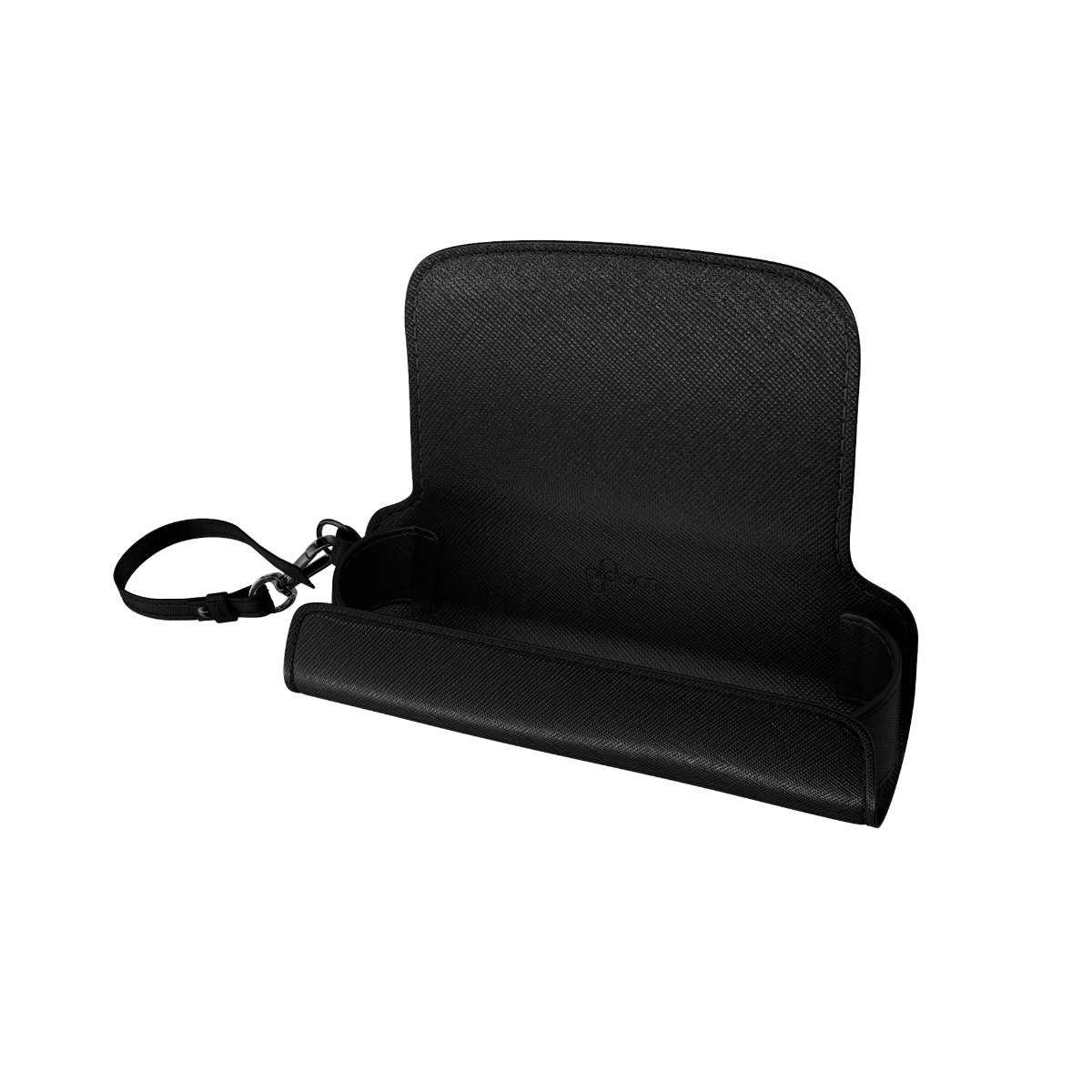 Vedere laterală etui Jet Black singur
