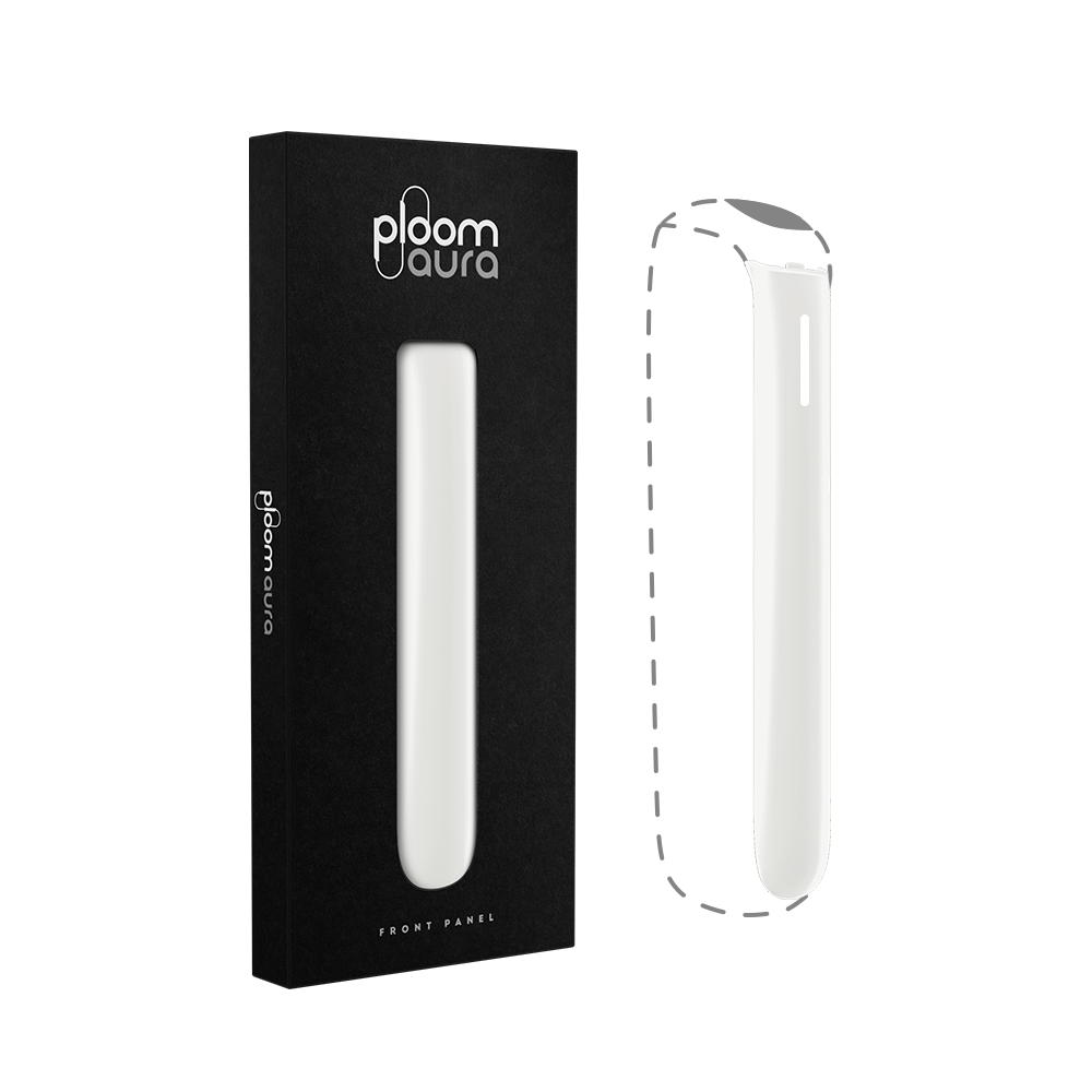 Capac frontal Glacier White pentru Ploom AURA