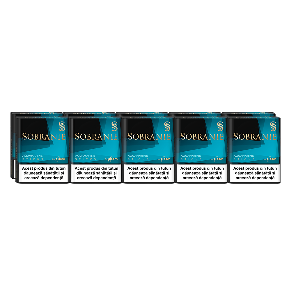 Sobranie Aquamarine Sticks - 1 cartuș