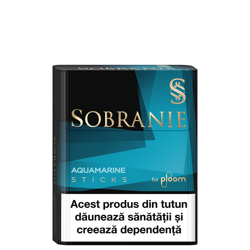 Pachet Sobranie Aquamarine Sticks