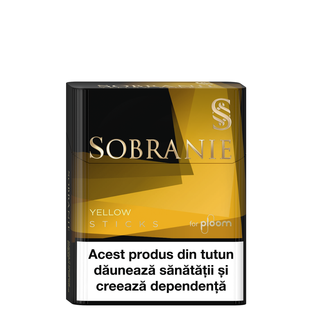 Pachet Sobranie Sticks Yellow
